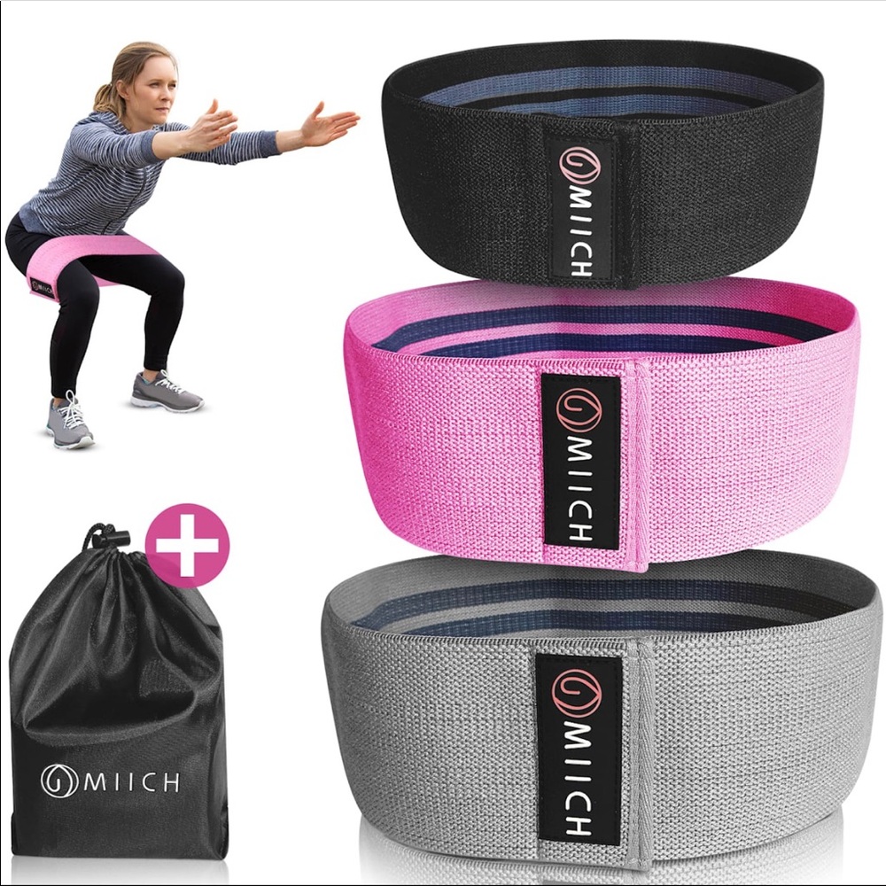 Non slip resistance bands 💪🏼🙌🏼
